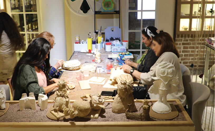 کارگاه های هم آموزی | Workshops - مبلمان هارمونی Workshops-Sculpture-a